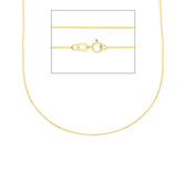 18 Karat Gold Halskette - MFS025GG40